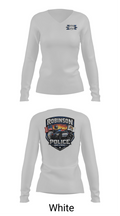 Robinson Police Department 9789546 Women's Long Sleeve V-neck Shirt - 11