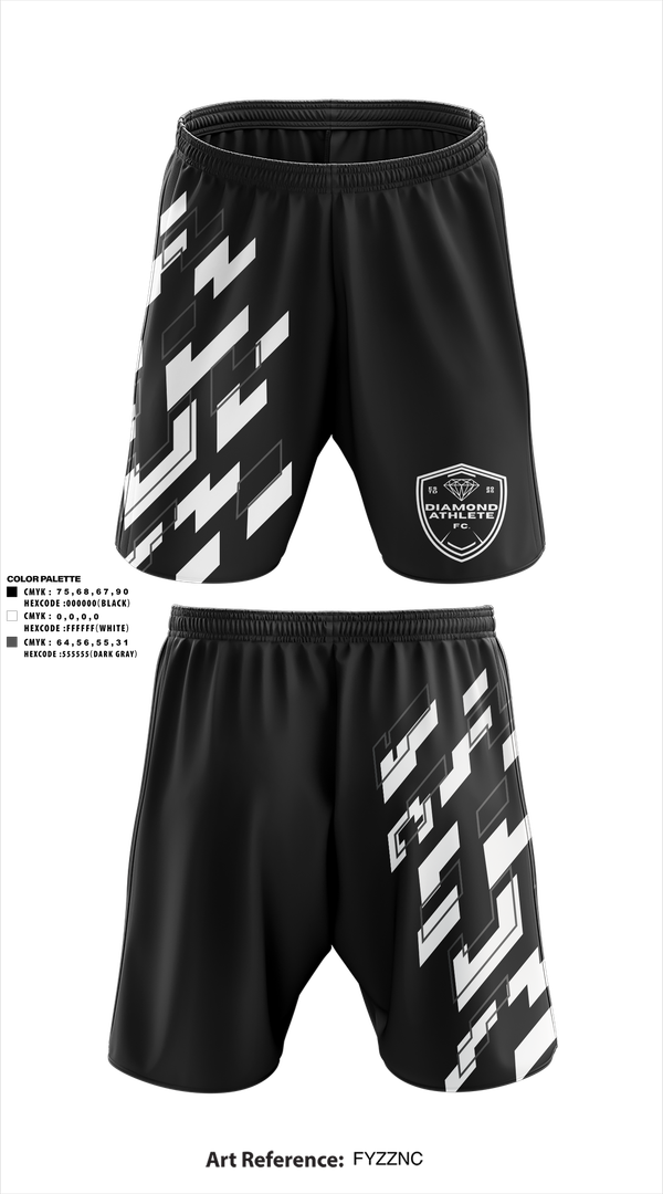 Athletic Shorts With Pockets, Diamond Athlete, Men's Soccer, Teamtime, Team time, sublimation, custom sports apparel, team uniforms, spirit wear, spiritwear, sports uniforms, custom shirts, team store, custom team store, fundraiser sports, apparel fundraiser