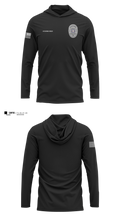 SCOTT CITY POLICE DEPT. 51079596 Long Sleeve Performance Shirt with hood - 4