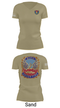 HHC/128th Aviation Brigade 36515709 Women's Short Sleeve V-neck Shirt - 88