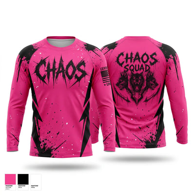 Chaos squad Long Sleeve Performance Shirt - 1