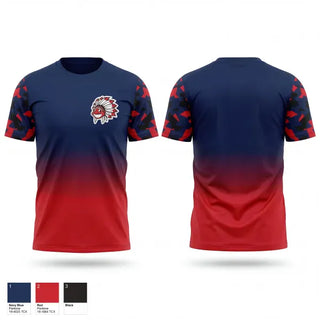 Old School Cotton Feel Shirt, Hill City Indians, Baseball, Teamtime, Team time, sublimation, custom sports apparel, team uniforms, spirit wear, spiritwear, sports uniforms, custom shirts, team store, custom team store, fundraiser sports, apparel fundraiser