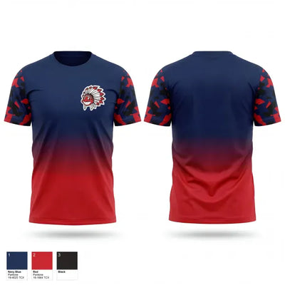 Hill City Indians 57777867 Old School Cotton Feel Shirt - 1