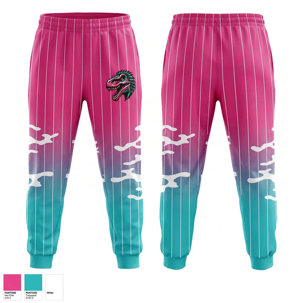 Sweatpants, PyroRaptors, Baseball, Teamtime, Team time, sublimation, custom sports apparel, team uniforms, spirit wear, spiritwear, sports uniforms, custom shirts, team store, custom team store, fundraiser sports, apparel fundraiser