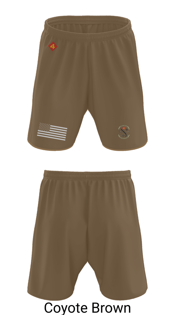 Athletic Shorts With Pockets, 14th Marine regiment 4th Marine corps division, , Teamtime, Team time, sublimation, custom sports apparel, team uniforms, spirit wear, spiritwear, sports uniforms, custom shirts, team store, custom team store, fundraiser sports, apparel fundraiser