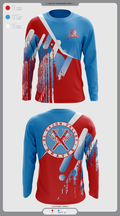 El Cajon Valley High School Cheer 74521802 Long Sleeve Performance Shirt 2