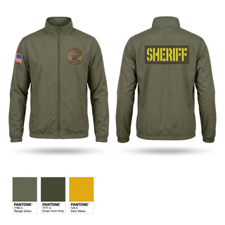 Windbreaker, Cuyahoga County Sheriff’s Department, Police, Teamtime, Team time, sublimation, custom sports apparel, team uniforms, spirit wear, spiritwear, sports uniforms, custom shirts, team store, custom team store, fundraiser sports, apparel fundraiser