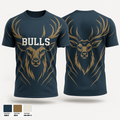BULLS 1630364 Old School Cotton Feel Shirt - 2