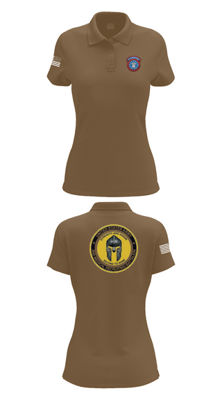 Womens Short Sleeve Performance Polo, USAREC, , Teamtime, Team time, sublimation, custom sports apparel, team uniforms, spirit wear, spiritwear, sports uniforms, custom shirts, team store, custom team store, fundraiser sports, apparel fundraiser