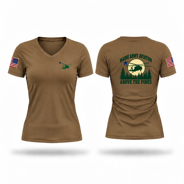 Womens Short Sleeve Vneck Shirt, Moxie Medevac G Co 3/126th, National Guard, Teamtime, Team time, sublimation, custom sports apparel, team uniforms, spirit wear, spiritwear, sports uniforms, custom shirts, team store, custom team store, fundraiser sports, apparel fundraiser