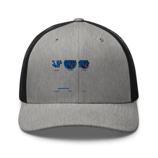 Curlew High School Volleyball 26335411 Retro Trucker Hat | Yupoong 6606