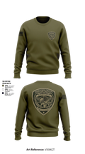 Crime Suppression Unit Crew Neck Sweatshirt - 5