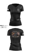 Annapolis Police K9 Unit 81380141 Women's Short Sleeve V-neck Shirt - 101