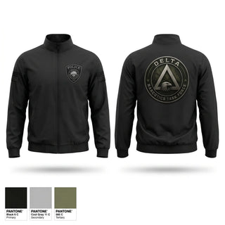 Windbreaker, Delta narcotics task force, Police, Teamtime, Team time, sublimation, custom sports apparel, team uniforms, spirit wear, spiritwear, sports uniforms, custom shirts, team store, custom team store, fundraiser sports, apparel fundraiser