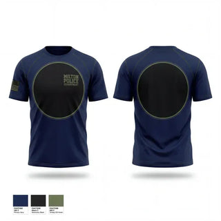 Short Sleeve Performance Shirt, Milton Police Department, Police, Teamtime, Team time, sublimation, custom sports apparel, team uniforms, spirit wear, spiritwear, sports uniforms, custom shirts, team store, custom team store, fundraiser sports, apparel fundraiser