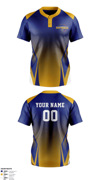 Two Button Softball Jersey, Fluvanna Middle School Softball, Softball, Teamtime, Team time, sublimation, custom sports apparel, team uniforms, spirit wear, spiritwear, sports uniforms, custom shirts, team store, custom team store, fundraiser sports, apparel fundraiser