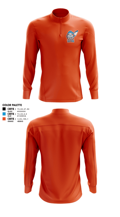 Florida Yetis 28814121 Quarter Zip Jacket - 3