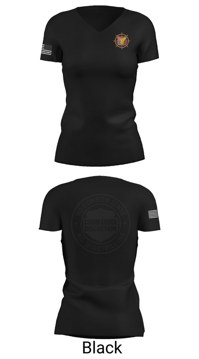 220th TC 97378584 Women's Short Sleeve V-neck Shirt - 28
