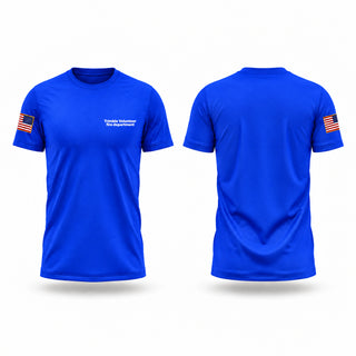 Short Sleeve Performance Shirt, Trimble Volunteer fire department, Fire Department, Teamtime, Team time, sublimation, custom sports apparel, team uniforms, spirit wear, spiritwear, sports uniforms, custom shirts, team store, custom team store, fundraiser sports, apparel fundraiser