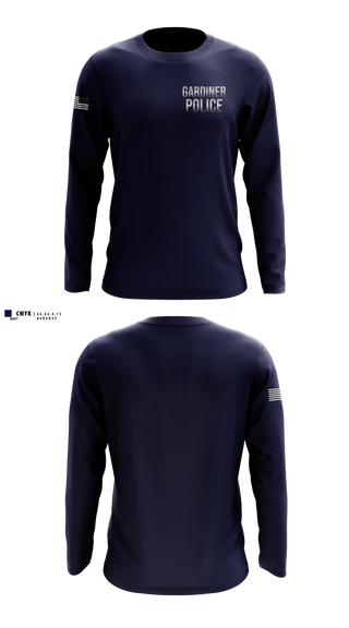 Long Sleeve Performance Shirt, Gardiner Police, Police, Teamtime, Team time, sublimation, custom sports apparel, team uniforms, spirit wear, spiritwear, sports uniforms, custom shirts, team store, custom team store, fundraiser sports, apparel fundraiser