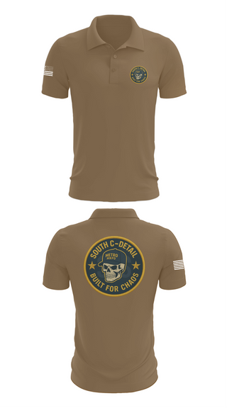 Short Sleeve Performance Polo, South C Detail, , Teamtime, Team time, sublimation, custom sports apparel, team uniforms, spirit wear, spiritwear, sports uniforms, custom shirts, team store, custom team store, fundraiser sports, apparel fundraiser