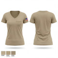 Demons 95152501 Women's Short Sleeve V-neck Shirt - 1