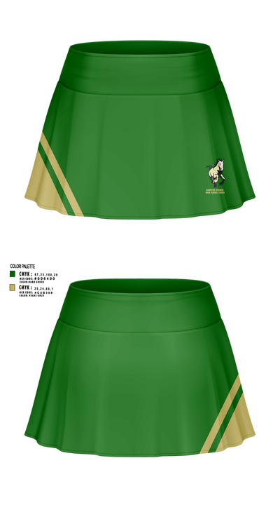 Manitou Springs High School Cheer 43487392 Skort - 53