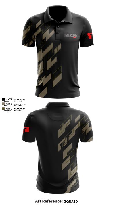 Talos Security Short Sleeve Performance Polo - 12