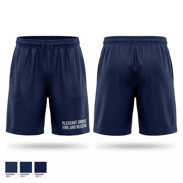 Athletic Shorts With Pockets, Pleasant grove fire and rescue, Fire Department, Teamtime, Team time, sublimation, custom sports apparel, team uniforms, spirit wear, spiritwear, sports uniforms, custom shirts, team store, custom team store, fundraiser sports, apparel fundraiser