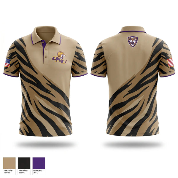 Short Sleeve Performance Polo, Olivet Nazarene University, Army, Teamtime, Team time, sublimation, custom sports apparel, team uniforms, spirit wear, spiritwear, sports uniforms, custom shirts, team store, custom team store, fundraiser sports, apparel fundraiser