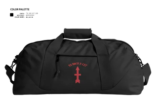 Duffle Bag, bravo company, Army, Teamtime, Team time, sublimation, custom sports apparel, team uniforms, spirit wear, spiritwear, sports uniforms, custom shirts, team store, custom team store, fundraiser sports, apparel fundraiser