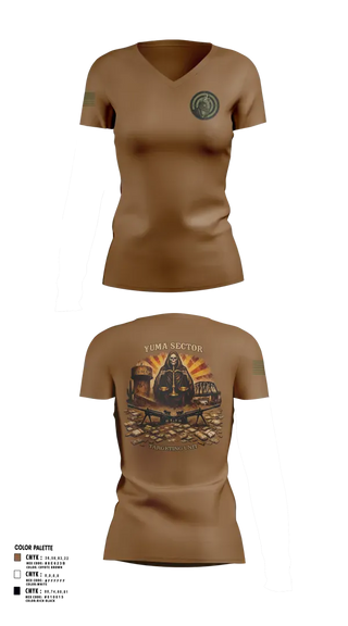 Womens Short Sleeve Vneck Shirt, Sector Intelligence Unit, Police, Teamtime, Team time, sublimation, custom sports apparel, team uniforms, spirit wear, spiritwear, sports uniforms, custom shirts, team store, custom team store, fundraiser sports, apparel fundraiser