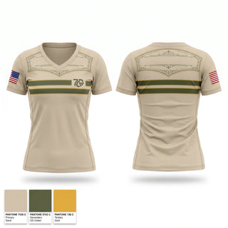 Womens Short Sleeve Vneck Shirt, Virginia State Police, Police, Teamtime, Team time, sublimation, custom sports apparel, team uniforms, spirit wear, spiritwear, sports uniforms, custom shirts, team store, custom team store, fundraiser sports, apparel fundraiser
