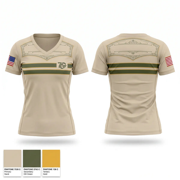 Womens Short Sleeve Vneck Shirt, Virginia State Police, Police, Teamtime, Team time, sublimation, custom sports apparel, team uniforms, spirit wear, spiritwear, sports uniforms, custom shirts, team store, custom team store, fundraiser sports, apparel fundraiser