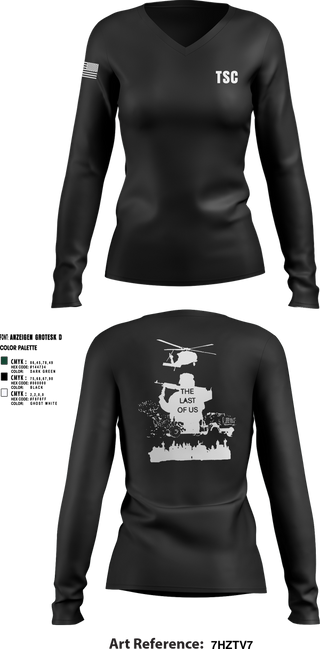Womens Long Sleeve Vneck Shirt, TSC, , Teamtime, Team time, sublimation, custom sports apparel, team uniforms, spirit wear, spiritwear, sports uniforms, custom shirts, team store, custom team store, fundraiser sports, apparel fundraiser