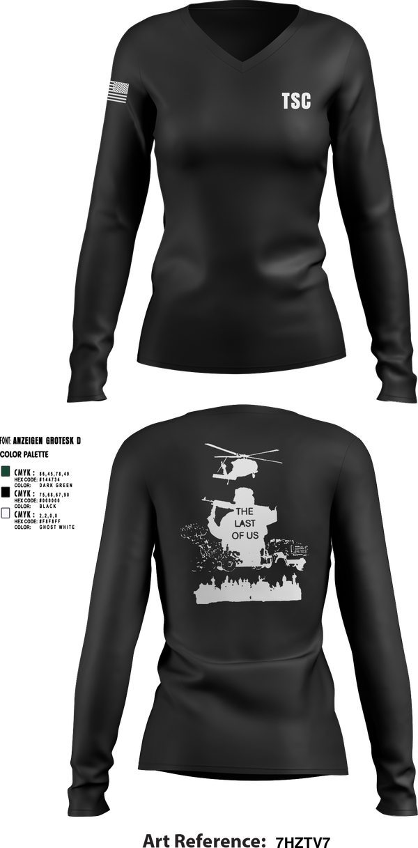Womens Long Sleeve Vneck Shirt, TSC, , Teamtime, Team time, sublimation, custom sports apparel, team uniforms, spirit wear, spiritwear, sports uniforms, custom shirts, team store, custom team store, fundraiser sports, apparel fundraiser