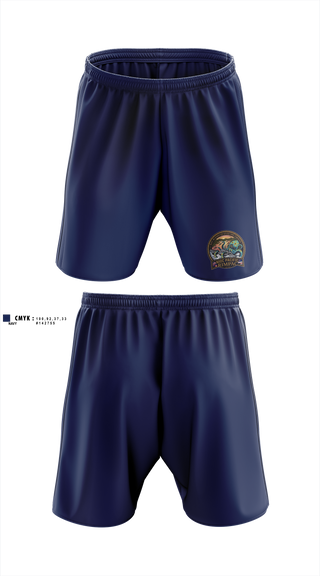 Athletic Shorts With Pockets, NIOC PACIFIC - RIMPAC 2026, Navy, Teamtime, Team time, sublimation, custom sports apparel, team uniforms, spirit wear, spiritwear, sports uniforms, custom shirts, team store, custom team store, fundraiser sports, apparel fundraiser