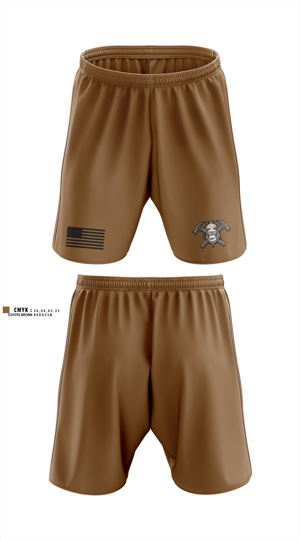 Athletic Shorts With Pockets, HEAVY HITTERS, Army, Teamtime, Team time, sublimation, custom sports apparel, team uniforms, spirit wear, spiritwear, sports uniforms, custom shirts, team store, custom team store, fundraiser sports, apparel fundraiser