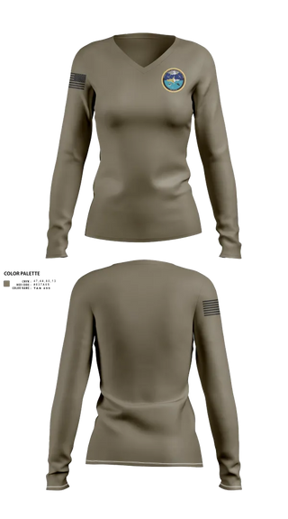 Womens Long Sleeve Vneck Shirt, SGOT, , Teamtime, Team time, sublimation, custom sports apparel, team uniforms, spirit wear, spiritwear, sports uniforms, custom shirts, team store, custom team store, fundraiser sports, apparel fundraiser