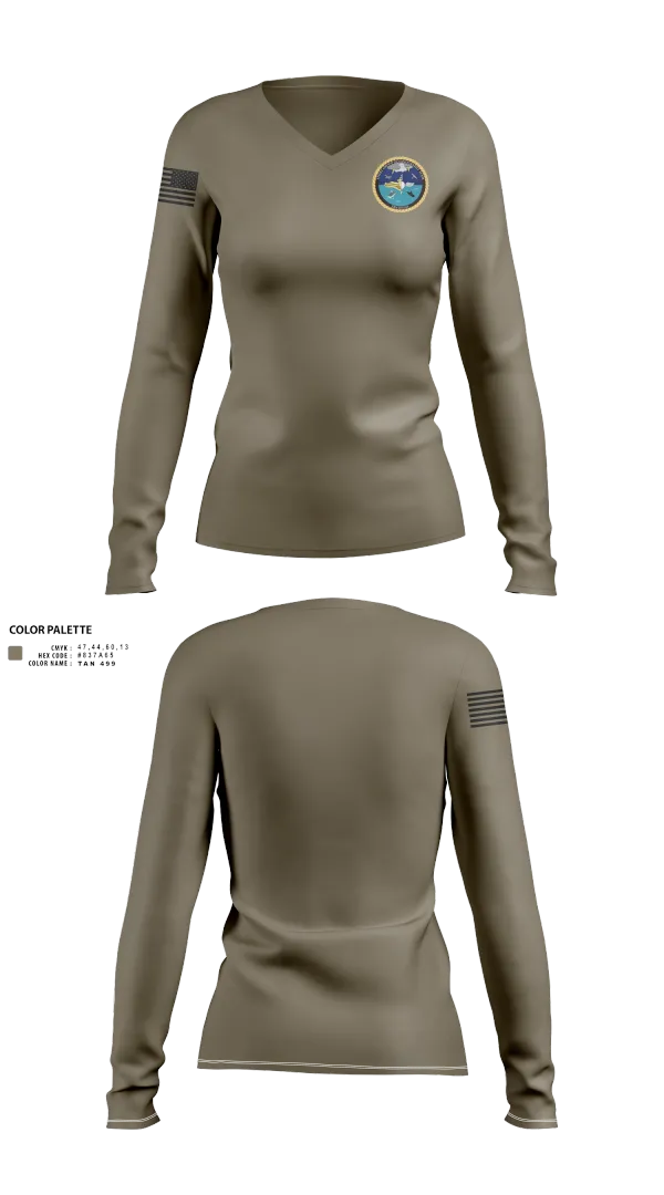 Womens Long Sleeve Vneck Shirt, SGOT, , Teamtime, Team time, sublimation, custom sports apparel, team uniforms, spirit wear, spiritwear, sports uniforms, custom shirts, team store, custom team store, fundraiser sports, apparel fundraiser