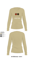 RTS-M FT. HOOD 77686881 Women's Long Sleeve V-neck Shirt - 82