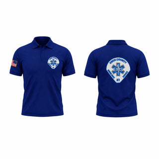 Short Sleeve Performance Polo, Knox EMS, EMS/EMT, Teamtime, Team time, sublimation, custom sports apparel, team uniforms, spirit wear, spiritwear, sports uniforms, custom shirts, team store, custom team store, fundraiser sports, apparel fundraiser