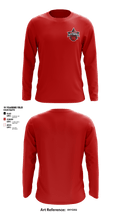 Springfield nightmares 58253168 Long Sleeve Performance Shirt - 4