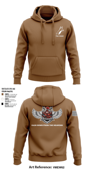 Fox troop 31876072 Hoodie - 6