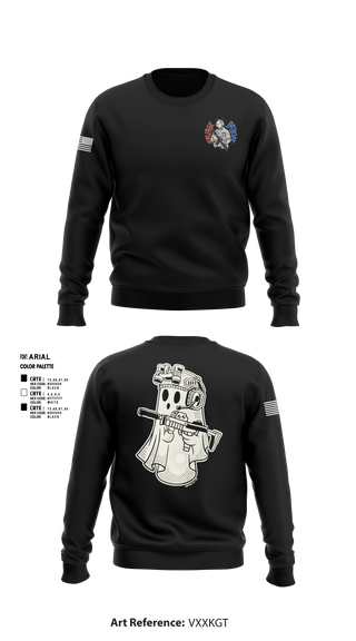 Crew Neck Sweatshirt, 5th special forces group, Army, Teamtime, Team time, sublimation, custom sports apparel, team uniforms, spirit wear, spiritwear, sports uniforms, custom shirts, team store, custom team store, fundraiser sports, apparel fundraiser