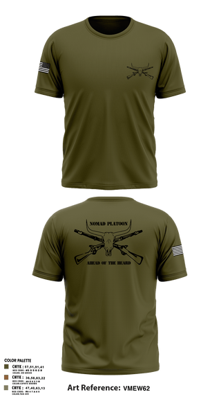 Old School Cotton Feel Shirt, Nomad Platoon, , Teamtime, Team time, sublimation, custom sports apparel, team uniforms, spirit wear, spiritwear, sports uniforms, custom shirts, team store, custom team store, fundraiser sports, apparel fundraiser