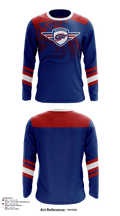 GRAND FORKS YOUTH HOCKEY ASSOCIATION 92789320 Long Sleeve Performance Shirt - 32