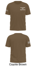 Greenwich Fire Department 44525559 Old School Cotton Feel Shirt - 10