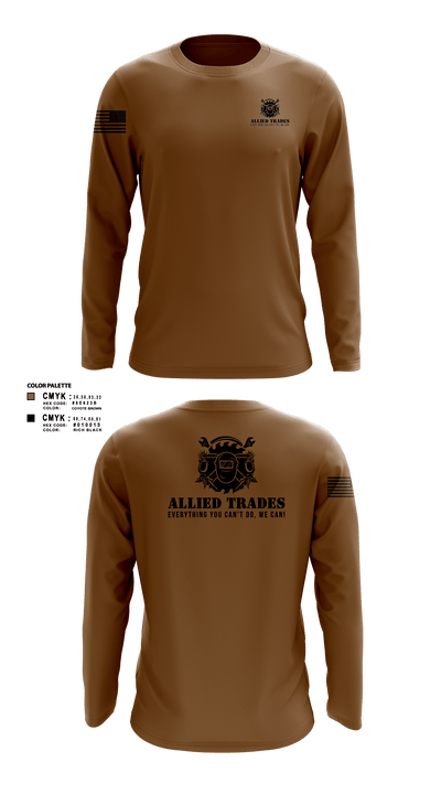 ALLIED TRADES 48849296 Long Sleeve Performance Shirt - 4