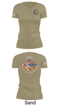 910th AMU 89979521 Women's Short Sleeve V-neck Shirt - 88